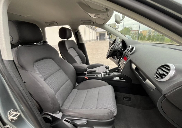 Audi A3 cena 26999 przebieg: 219000, rok produkcji 2009 z Złocieniec małe 529